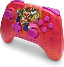 PowerA Advantage Wireless Controller for Nintendo Switch 2 - Mario Friends, Officially Licensed, Hall Effects, Mappable Buttons, Pro Controller, C Button, Motion Controls