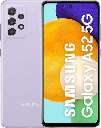 Buy Samsung,Samsung Galaxy A52 5G - 6GB RAM -128GB Storage - Dual Sim - Awesome Violet - Unlocked - International Model - Gadcet UK | UK | London | Scotland | Wales| Ireland | Near Me | Cheap | Pay In 3 | Mobile Phones