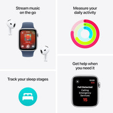 Buy Universal Electronics Limited,Apple Watch SE (2nd Gen) GPS 44mm – Silver Aluminium, Blue Cloud Sport Loop - Gadcet UK | UK | London | Scotland | Wales| Near Me | Cheap | Pay In 3 | Smart Watches