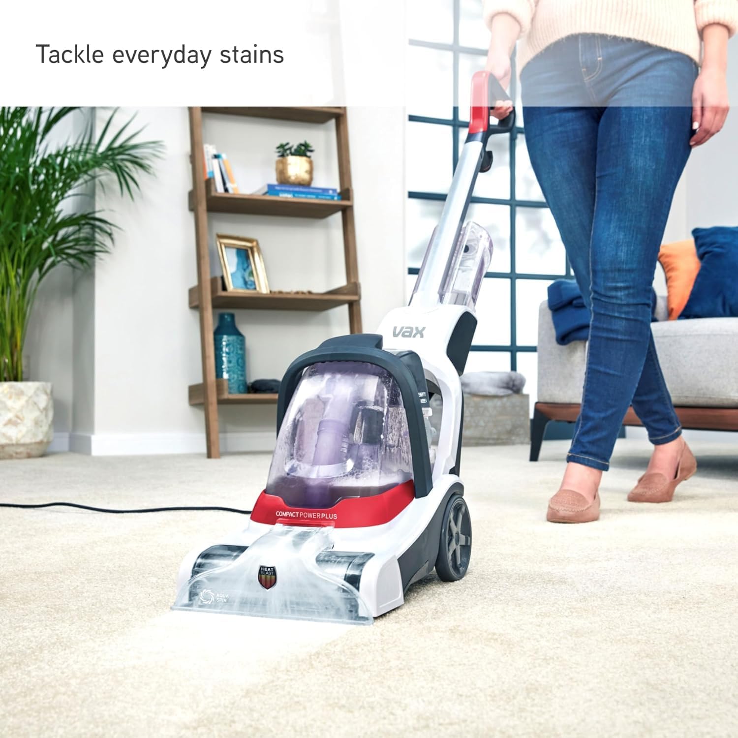 Buy VAX,VAX Compact Power Plus CDCW-CPXP Upright Carpet Cleaner - White & Graphite - Gadcet UK | UK | London | Scotland | Wales| Near Me | Cheap | Pay In 3 | Vacuum Cleaner