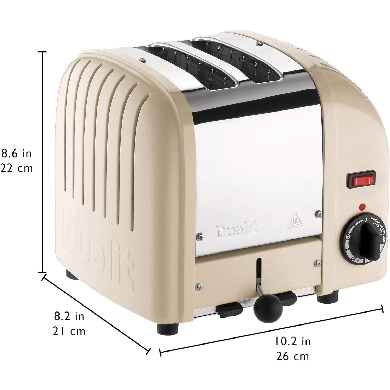Buy Dualit,Dualit Classic 2 Slice Vario Toaster (20247) - Cream - Gadcet UK | UK | London | Scotland | Wales| Ireland | Near Me | Cheap | Pay In 3 | Kitchen & Home Appliances