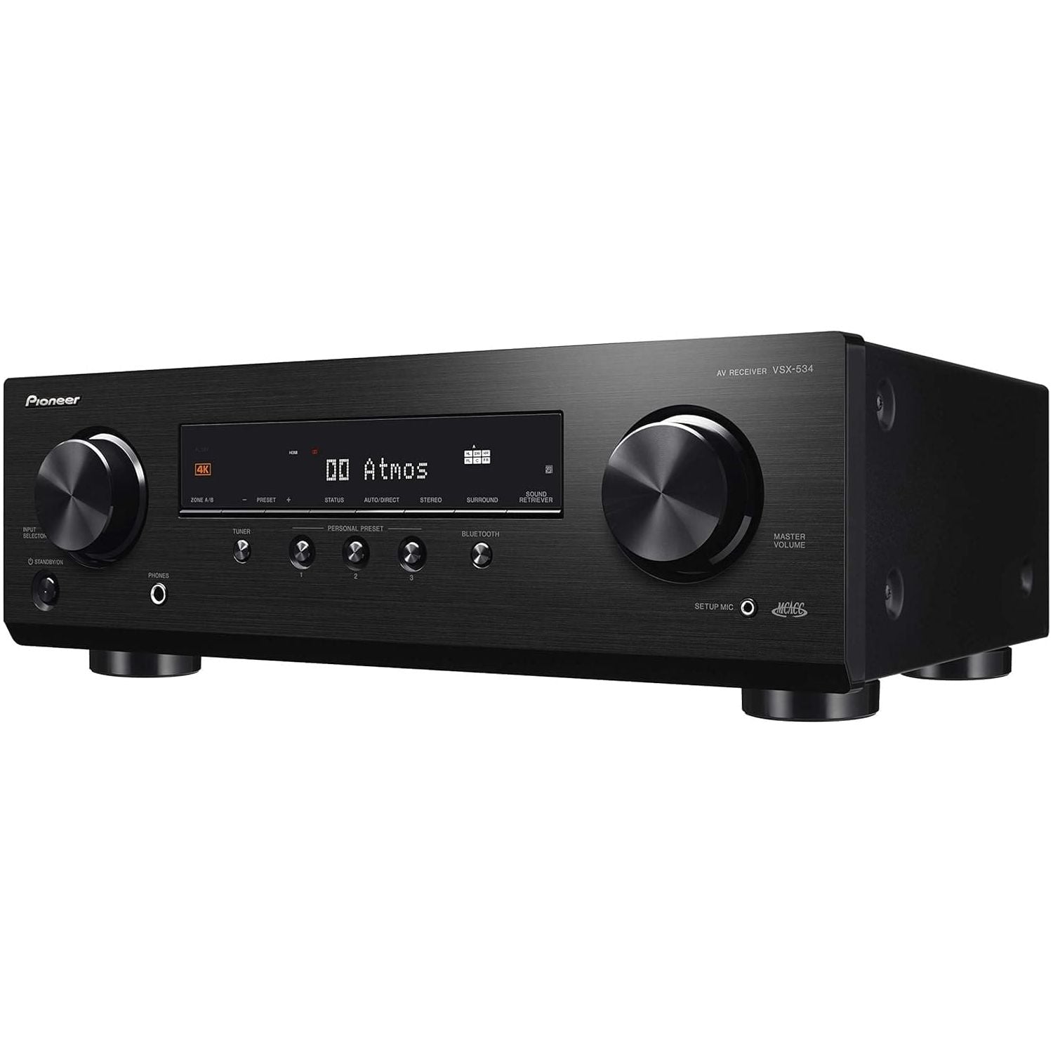 Buy Panasonic,Pioneer VSX-534 Receiver 5.1-channel (5x150 Watt, 4 HDMI Inputs (4K), Dolby Atmos, DTS: X, Dolby Atmos Height Virtualizer, MCACC automatic calibration, Advanced Sound Retriever, Bluetooth, USB) Black - Gadcet UK | UK | London | Scotland | Wales| Near Me | Cheap | Pay In 3 | Audio & Video Receivers