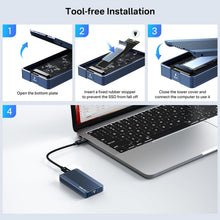 Buy ACASIS,ACASIS 40Gbps M.2 NVMe SSD Enclosure - USB-C/Thunderbolt 3/4 Compatible, Aluminum Type-C External Case, Supports 2280 M&B+M-Key, Up to 2700MB/s - Gadcet UK | UK | London | Scotland | Wales| Near Me | Cheap | Pay In 3 | External hard drives