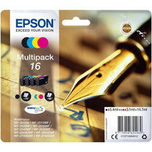 Buy Epson,Epson 16 Pen & Crossword Genuine Multipack, 4-colours Ink Cartridges, DURABrite Ultra Ink - Gadcet UK | UK | London | Scotland | Wales| Ireland | Near Me | Cheap | Pay In 3 | Toner & Inkjet Cartridge Refills