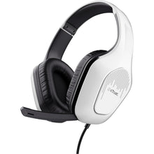 Buy Trust Gaming,Trust Gaming GXT 418W Rayne Lightweight Gaming Headset - 3.5mm Jack, 50mm Drivers, Foldaway Microphone, Over-Ear, 2m Cable, PC, Xbox, PS4, PS5, Switch, Mobile - White - Gadcet UK | UK | London | Scotland | Wales| Near Me | Cheap | Pay In 3 | Headphones & Earphones