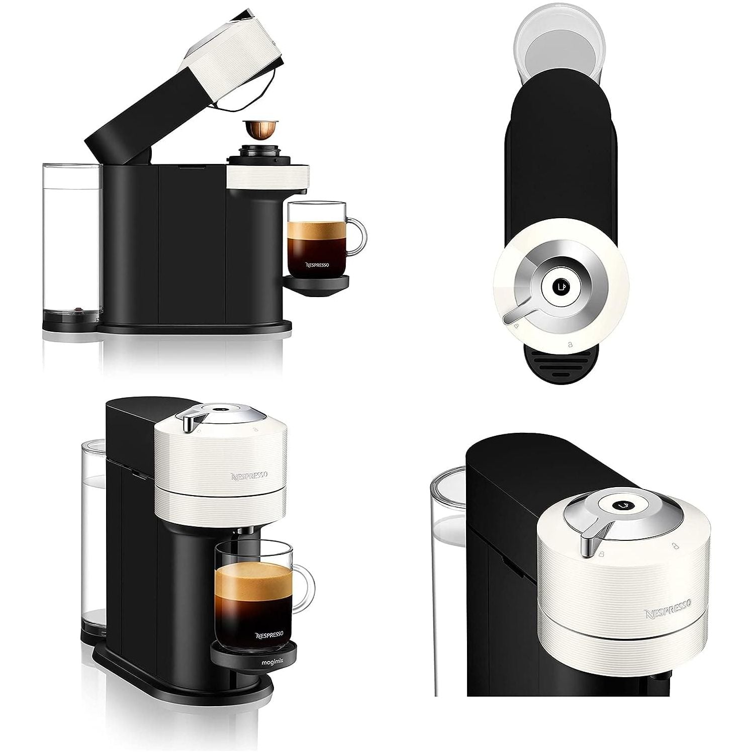 Buy Nespresso,Nespresso Vertuo Next 11706 Coffee Machine by Magimix, Contrast White - Gadcet UK | UK | London | Scotland | Wales| Ireland | Near Me | Cheap | Pay In 3 | Coffee Makers & Espresso Machines