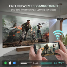 Buy Aurzen,Aurzen EAZZE D1 Pro Smart Portable Projector: NetfIix Officially, Auto Focus & Keystone, Dolby Audio & dbx-tv Total Sonics, Full HD 1080P WiFi Bluetooth Phone Projector for Home Cinema Bedroom Android - Gadcet UK | UK | London | Scotland | Wales| Near Me | Cheap | Pay In 3 | Projectors