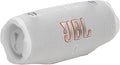 JBL Charge 6, Wireless Portable Bluetooth Speaker, White | IP68 Waterproof & Drop-Proof, AI Boost, 28Hrs Playtime, Auracast, Built-in Powerbank, Removable Carrying Strap