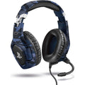 Buy Trust,Trust Gaming GXT 488 Forze-B Gaming Headset [Officially Licensed for PlayStation], Over-Ear with Flexible Mic & Inline Remote, Compatible with PS4 & PS5 - Blue - Gadcet UK | UK | London | Scotland | Wales| Near Me | Cheap | Pay In 3 | Headphones & Headsets