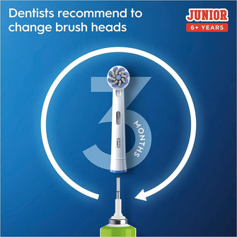 Buy Oral-B,Oral-B Junior Electric Toothbrush - Green - Gadcet UK | UK | London | Scotland | Wales| Ireland | Near Me | Cheap | Pay In 3 | Health & Beauty