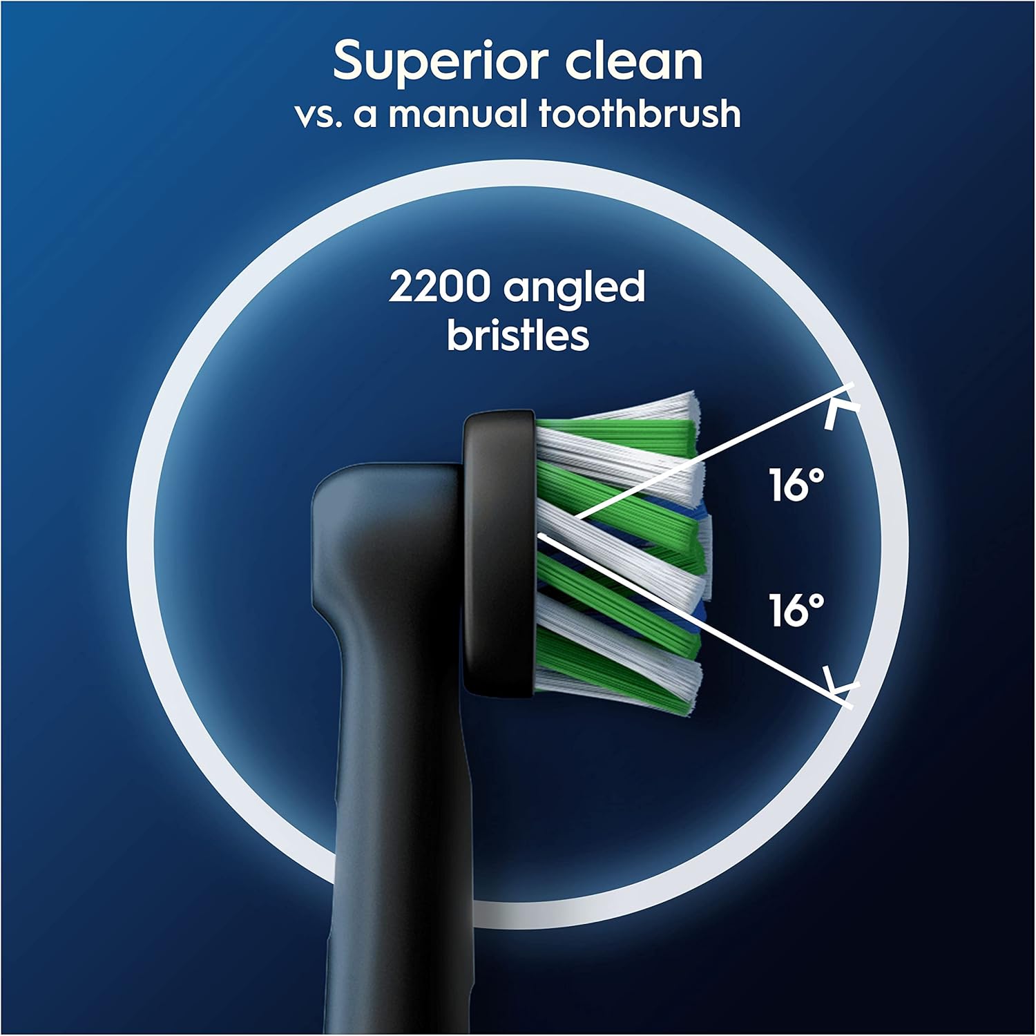 Buy Oral-B,Oral-B Pro Cross Action Toothbrush Heads Black – 8 Pack Replacement Brush Heads - Gadcet UK | UK | London | Scotland | Wales| Near Me | Cheap | Pay In 3 | Toothbrush Replacement Heads