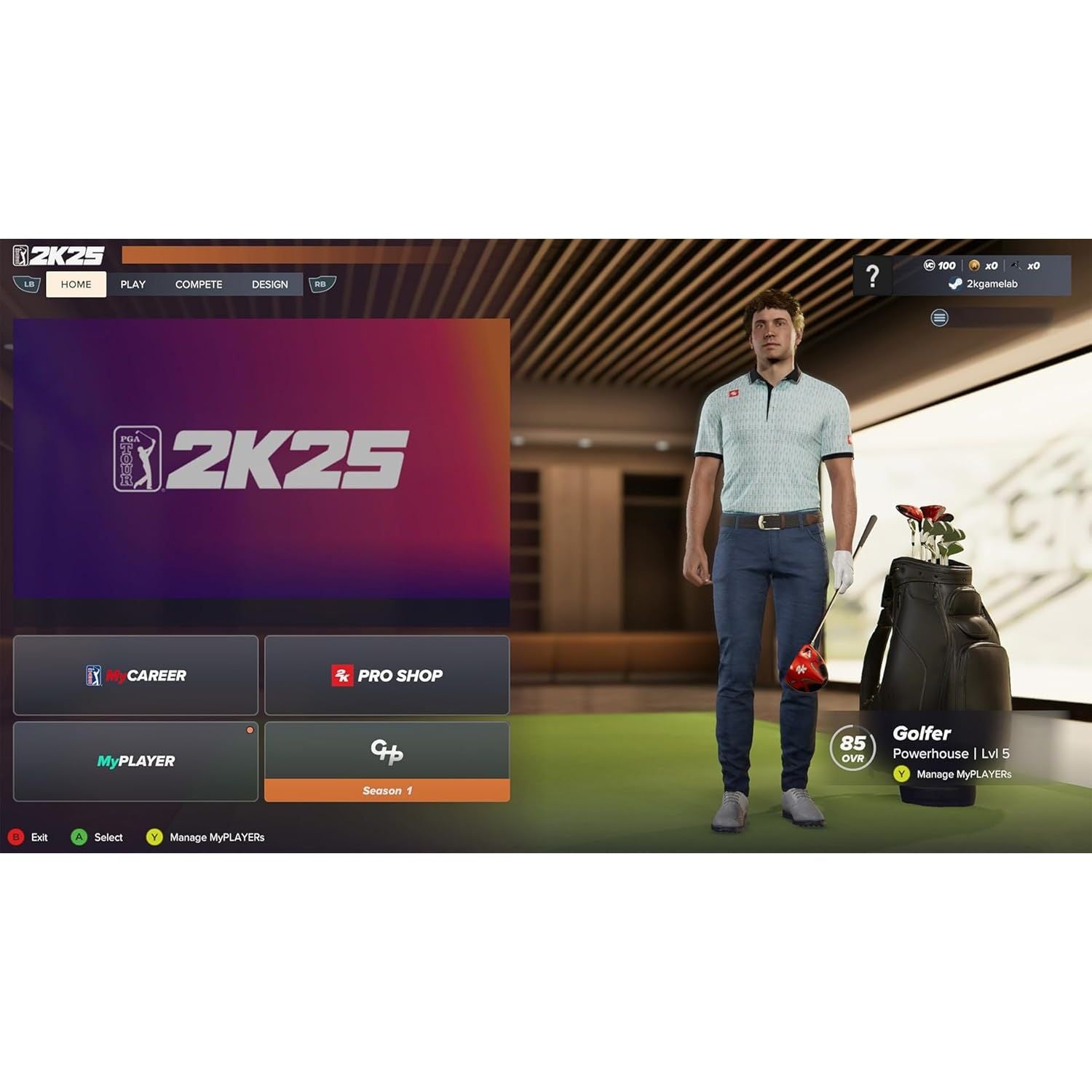 Buy PlayStation,PGA TOUR 2K25: Standard Edition - PS5 Game - Gadcet UK | UK | London | Scotland | Wales| Near Me | Cheap | Pay In 3 | Video Game Software
