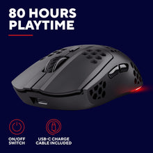 Buy Trust Gaming,Trust Gaming GXT 929 Helox Wireless Gaming Mouse - 75g Superlight, 80h Battery Life, 2.4GHz Micro-USB Receiver, Adjustable DPI (800-4800), for Gaming PC & Laptop - Black - Gadcet UK | UK | London | Scotland | Wales| Near Me | Cheap | Pay In 3 | Keyboard & Mouse