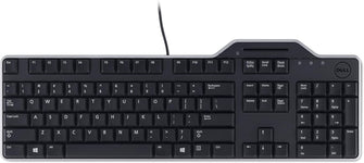Buy Dell,Dell KB-813 Black USB Keyboard with Smartcard Reader - Gadcet UK | UK | London | Scotland | Wales| Near Me | Cheap | Pay In 3 | Keyboards