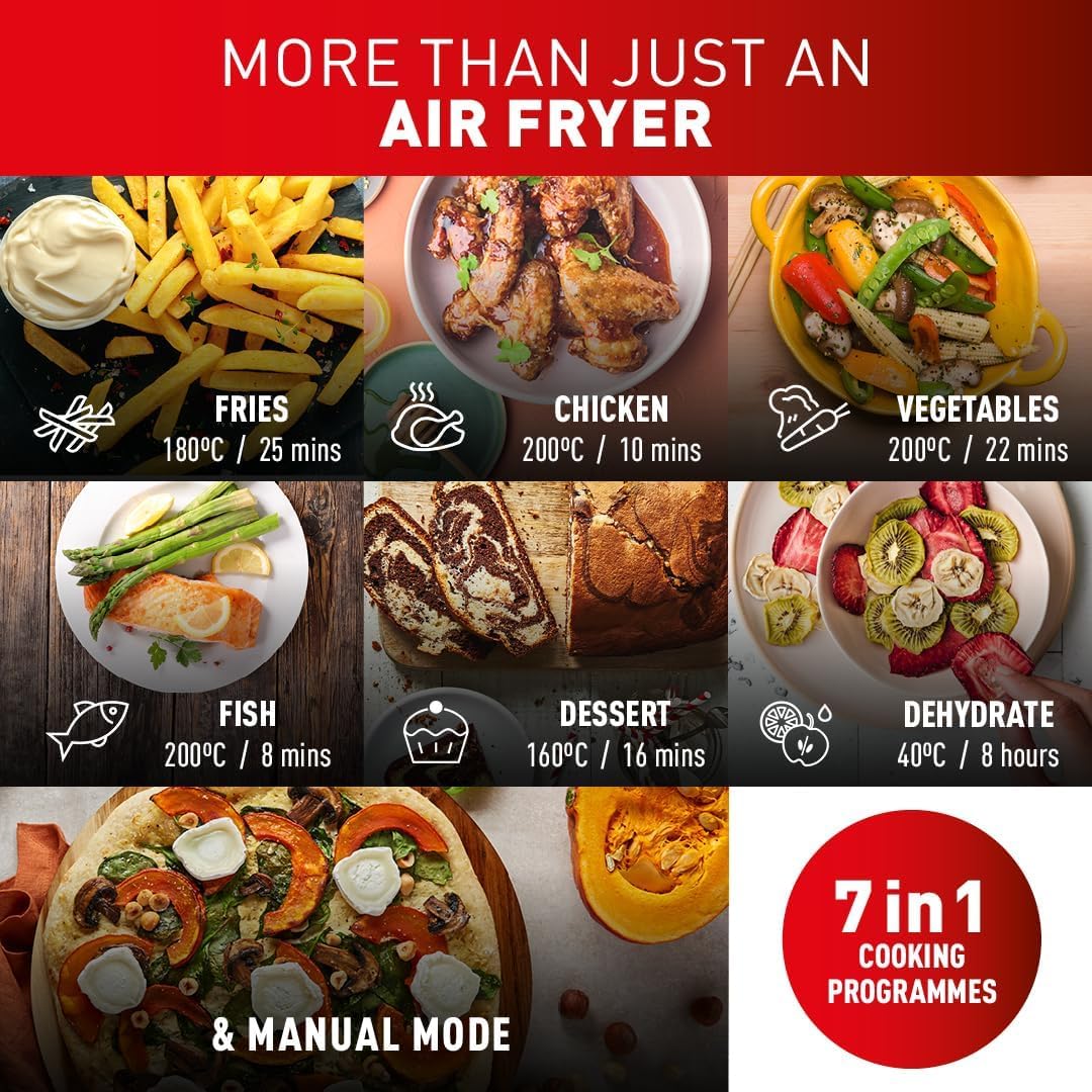 Buy Tefal,Tefal XXL Dual Easy Fry 11L Air Fryer (EY942BG0) - Gadcet UK | UK | London | Scotland | Wales| Near Me | Cheap | Pay In 3 | Air Fryer & Grill