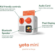 Buy Yoto,Yoto Mini Player Portable Audio USB Charge Bluetooth 14hr Battery 2024 Version - Gadcet UK | UK | London | Scotland | Wales| Near Me | Cheap | Pay In 3 | Handheld Players & Recorders