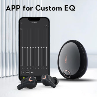 Buy Mifo,Mifo FiiTii HiFiDots Wireless Earbuds Active Noise Cancelling, aptX Lossless Sound Quality Bluetooth Earphones QC3071, APP for Custom EQ, Bluetooth 5.3, IPX7 Waterproof Small Earbuds - Black - Gadcet.com | UK | London | Scotland | Wales| Ireland | Near Me | Cheap | Pay In 3 | Headphones