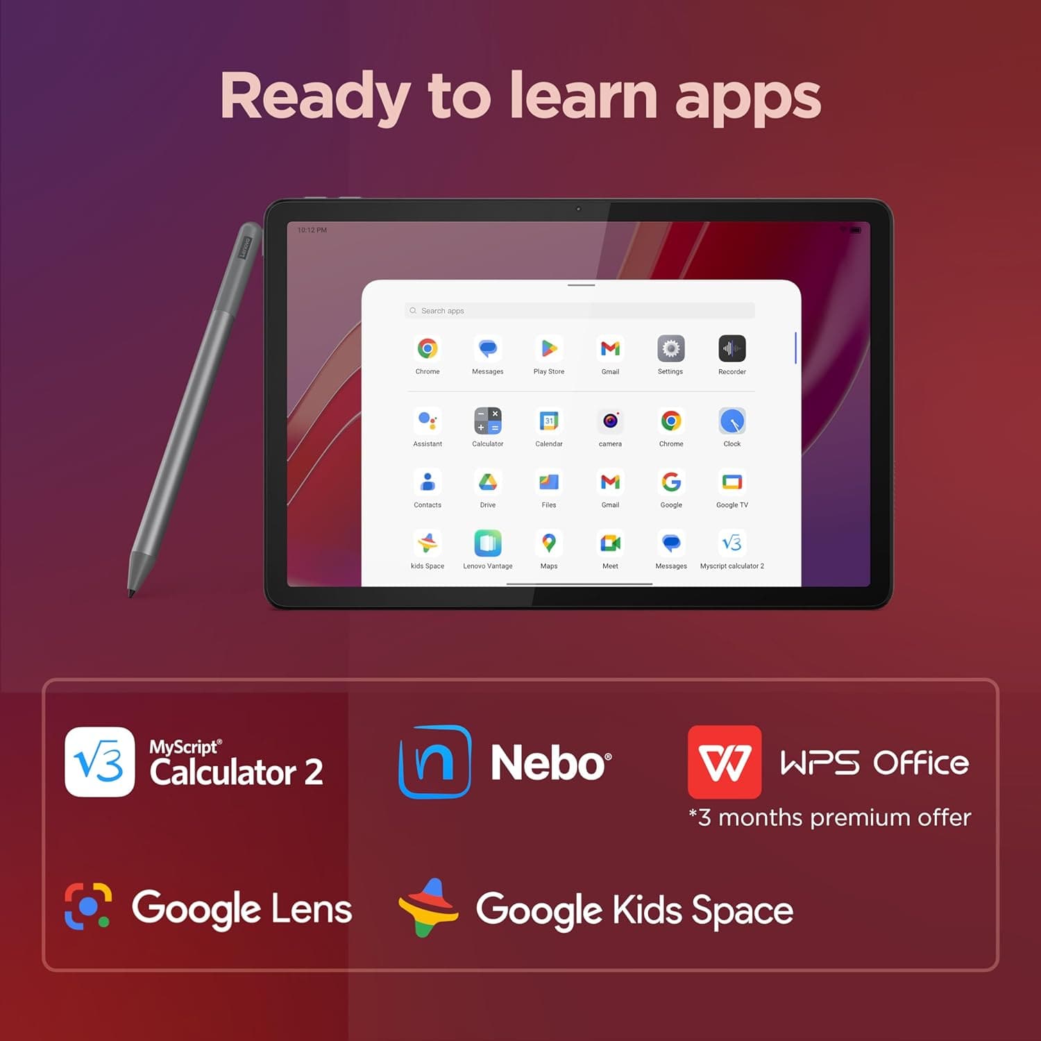 Buy Lenovo,Lenovo Tab M11 11" Android Tablet, Full HD 128GB, 4GB RAM, Wi-Fi, Lenovo Pen, Luna Grey - Gadcet UK | UK | London | Scotland | Wales| Near Me | Cheap | Pay In 3 | Tablet Computers