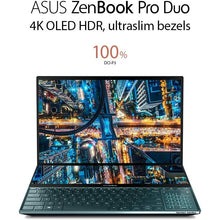 ASUS ZenBook Pro Duo UX581 – Intel Core i9, 32GB RAM, 1TB SSD, RTX 2060 6GB, 15.6" 4K Dual Screen Laptop Celestial Blue