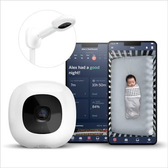 Buy Nanit,Nanit Pro Complete Baby Monitoring System Bundle – Includes 1080p Over The Cot Camera, Travel Multi-Stand, Breathing Wear Band - Tracks Newborn Sleep and Breathing Motion Sensor-Free - Night Vision - Gadcet UK | UK | London | Scotland | Wales| Near Me | Cheap | Pay In 3 | Baby Monitors