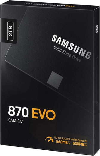 Buy Samsung,Samsung 870 Evo 2TB SATA SSD - Gadcet.com | UK | London | Scotland | Wales| Ireland | Near Me | Cheap | Pay In 3 | External hard drives