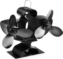 Buy VonHaus,VonHaus Stove Fan – Double Log Burner Fan with 6 Blades, Heat Powered Fan for Wood/Log Burners, Fireplaces, Stove Heaters – Silent Operation, Eco Friendly Circulation, Self Powered - Gadcet UK | UK | London | Scotland | Wales| Near Me | Cheap | Pay In 3 | Home & Garden