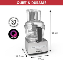 Buy Magimix,Magimix 3200XL Food Processor – 6-in-1 Multifunctional Preparation System – Satin Finish (Storage Box Cracked) - Gadcet UK | UK | London | Scotland | Wales| Near Me | Cheap | Pay In 3 | Food Mixers & Blenders