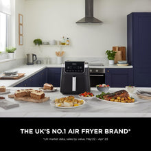 Buy Ninja,Ninja Air Fryer MAX PRO, 6.2L, Uses No Oil, Large Square Single Drawer, Roast, Bake, Air Fry, Family Size, Digital, Cook From Frozen, Non-Stick, Dishwasher Safe Basket & Crisper Plate, Grey, AF180UK - Gadcet UK | UK | London | Scotland | Wales| Near Me | Cheap | Pay In 3 | Air Fryer & Grill