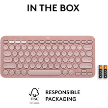 Buy Logitech,Logitech Pebble Keys 2 K380s, Multi-Device Bluetooth Wireless Keyboard with Customisable Shortcuts,Slim and Portable, Easy-Switch for Windows/macOS/iPadOS/Android/Chrome OS, QWERTY UK Layout, Rose - Gadcet UK | UK | London | Scotland | Wales| Ireland | Near Me | Cheap | Pay In 3 | Keyboards