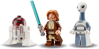 Buy LEGO,LEGO Star Wars Obi-Wan Kenobi’s Jedi Starfighter Set, Buildable Toy for 7 Plus Year Old Boys and Girls, with Taun We Minifigure, Droid Figure and Lightsaber, Attack of the Clones Gift Idea 75333 - Gadcet UK | UK | London | Scotland | Wales| Near Me | Cheap | Pay In 3 | Toys & Games