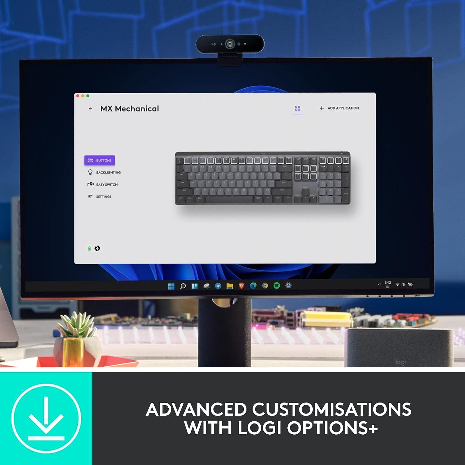 Buy Logitech,Logitech MX Mechanical Wireless Illuminated Performance Keyboard QWERTY UK English Layout - Grey - Gadcet UK | UK | London | Scotland | Wales| Ireland | Near Me | Cheap | Pay In 3 | Keyboard & Mouse