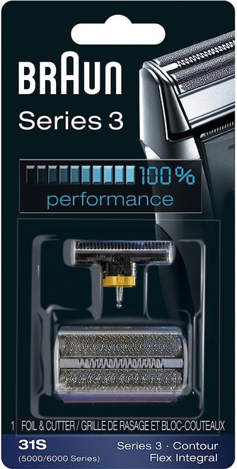 Buy Braun,Braun Series 3 Old Generation Electric Shaver Replacement Head - 31S - Compatible with Electric Razors Contour, Flex XP, and Flex Integral, 390cc, 370, 5895, 5875 - Gadcet  | UK | London | Scotland | Wales| Near Me | Cheap | Pay In 3 | Razors & Razor Blades