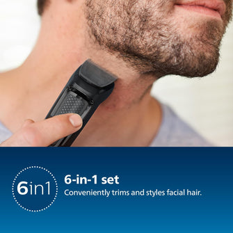 Philips MULTIGROOM Series 3000 MG3710/33 Rechargeable Black hair trimm ...