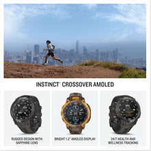 Buy Garmin,Garmin Instinct® Crossover AMOLED Rugged Hybrid GPS Smartwatch - Charcoal - Gadcet UK | UK | London | Scotland | Wales| Near Me | Cheap | Pay In 3 | Smart Watches
