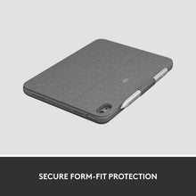 Logitech Combo Touch Detachable Keyboard Case for iPad (10th gen) with Large Precision Trackpad, Full-Size Backlit Keyboard, and Smart Connector Technology, UK Layout - Grey - 6