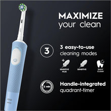 Buy Oral-B,Oral-B Vitality Pro 2x Electric Toothbrushes For Adults, Mothers Day Gifts For Her / Him, 2 Toothbrush Heads, 3 Brushing Modes Including Sensitive Plus, 2 Pin UK Plug, Black & Blue - Gadcet UK | UK | London | Scotland | Wales| Near Me | Cheap | Pay In 3 | Toothbrush Accessories