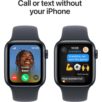 Buy Apple,Apple Watch SE (2nd Gen) GPS + Cellular 40mm - Midnight Aluminium Case, Midnight Sport Band, Fitness & Sleep Trackers, Retina Display - Gadcet UK | UK | London | Scotland | Wales| Near Me | Cheap | Pay In 3 | Smart Watches