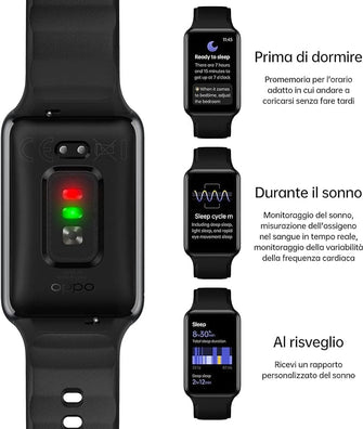 Buy Oppo,OPPO Watch Free – Smart Watch, AMOLED Curved Screen, 32g, Bluetooth 5.0, 5ATM Resistance, 230 mAh Battery, Fast Charge - Black - Gadcet UK | UK | London | Scotland | Wales| Ireland | Near Me | Cheap | Pay In 3 | Watches