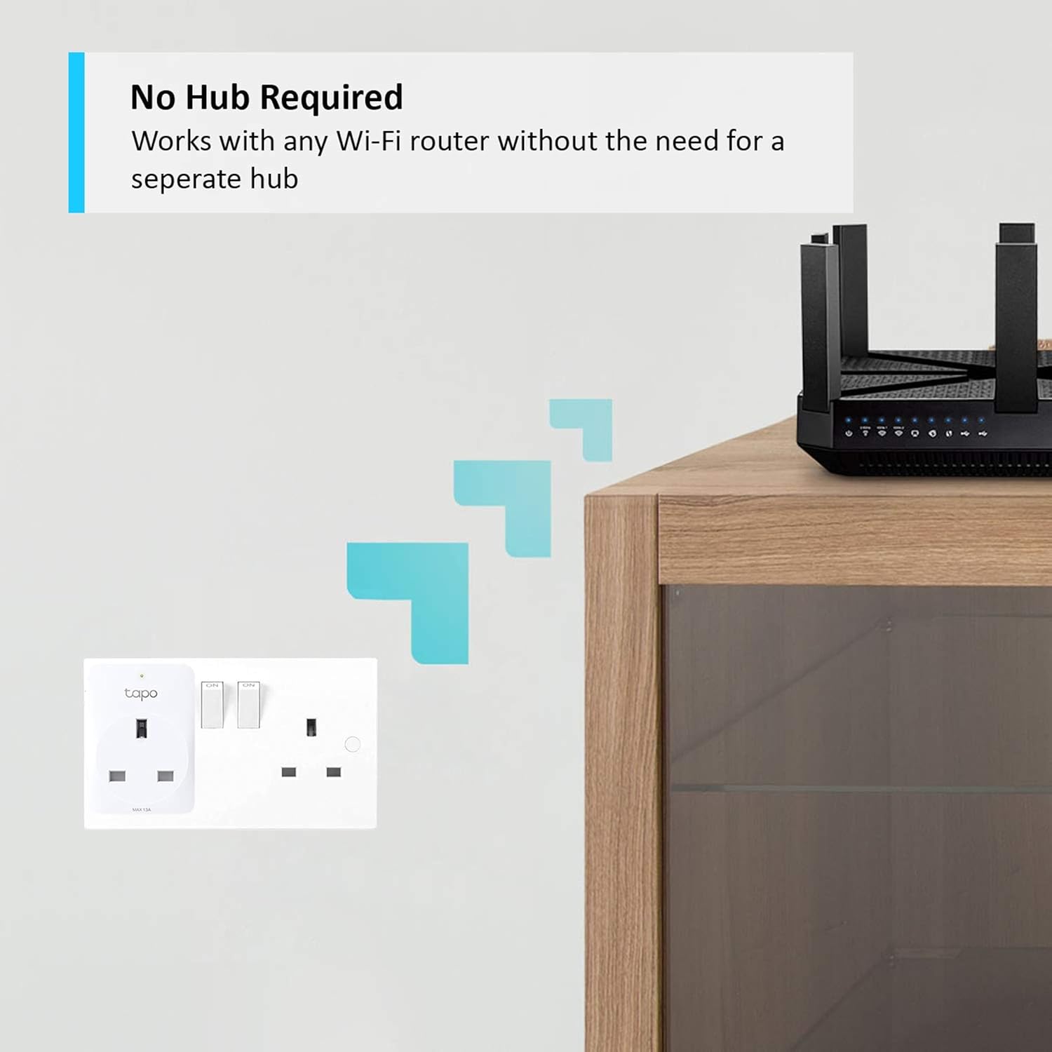 Buy Tapo,Tapo P100 Wi-Fi Smart Plug (2-Pack) – Alexa & Google Home Compatible, No Hub Required, Wireless Smart Socket - Gadcet UK | UK | London | Scotland | Wales| Near Me | Cheap | Pay In 3 | Power Adapter