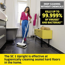 Buy KARCHER,Kärcher SC 1 Upright Steam Mop | 30s Heat-Up | EasyFix Floor Nozzle | 0.2L Tank | Lightweight Steam Cleaner - Gadcet UK | UK | London | Scotland | Wales| Near Me | Cheap | Pay In 3 | Upright Steam Mops