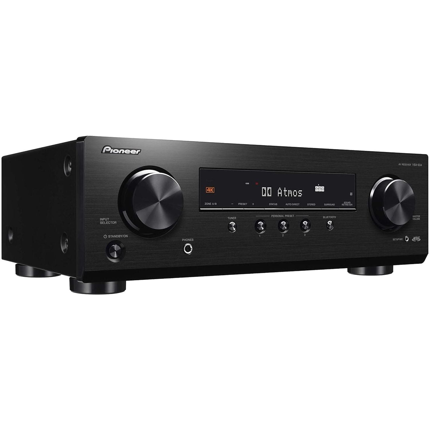 Buy Panasonic,Pioneer VSX-534 Receiver 5.1-channel (5x150 Watt, 4 HDMI Inputs (4K), Dolby Atmos, DTS: X, Dolby Atmos Height Virtualizer, MCACC automatic calibration, Advanced Sound Retriever, Bluetooth, USB) Black - Gadcet UK | UK | London | Scotland | Wales| Near Me | Cheap | Pay In 3 | Audio & Video Receivers