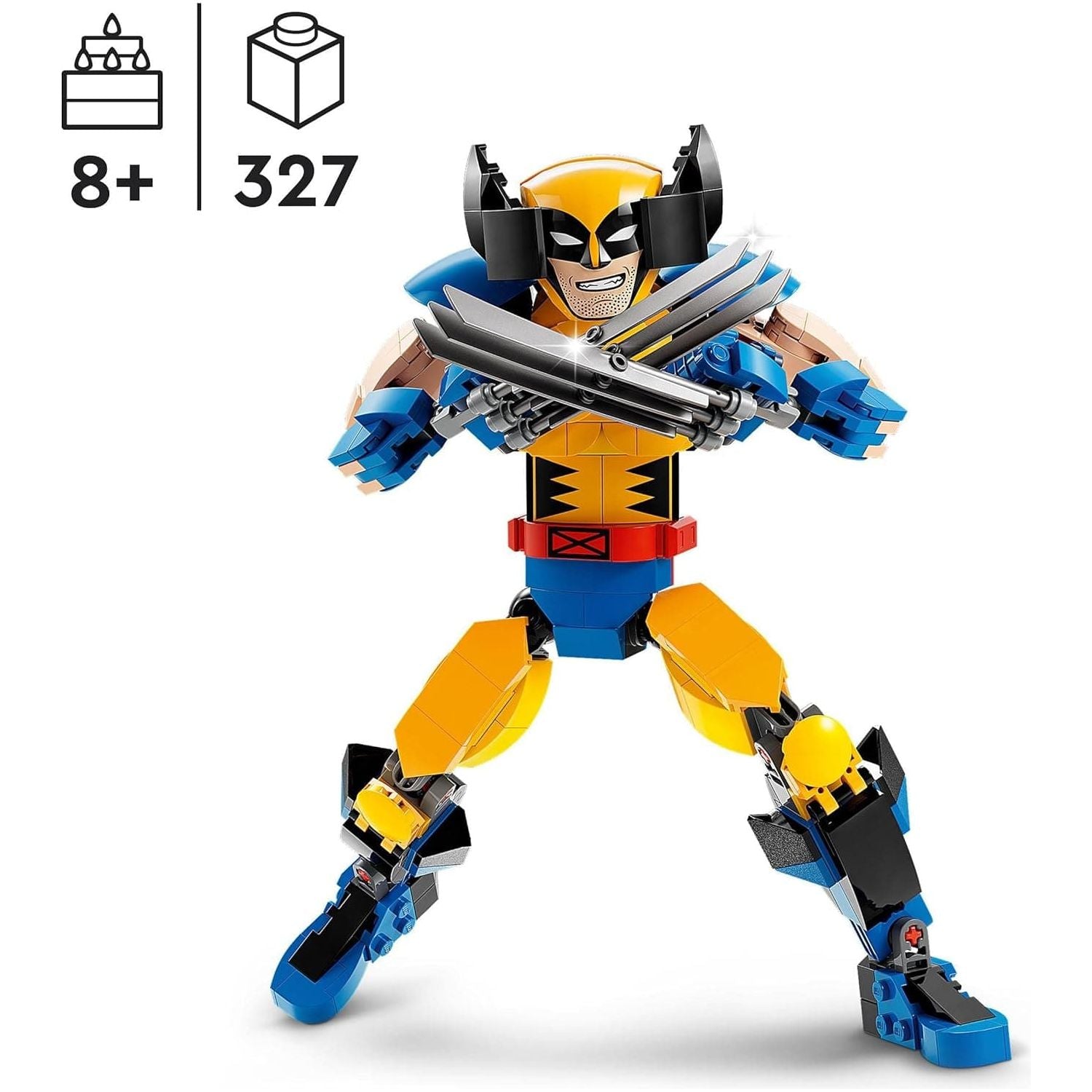 Buy LEGO,LEGO Marvel Wolverine Construction Figure X-Men Toy 76257 - Gadcet UK | UK | London | Scotland | Wales| Ireland | Near Me | Cheap | Pay In 3 | Toys & Games