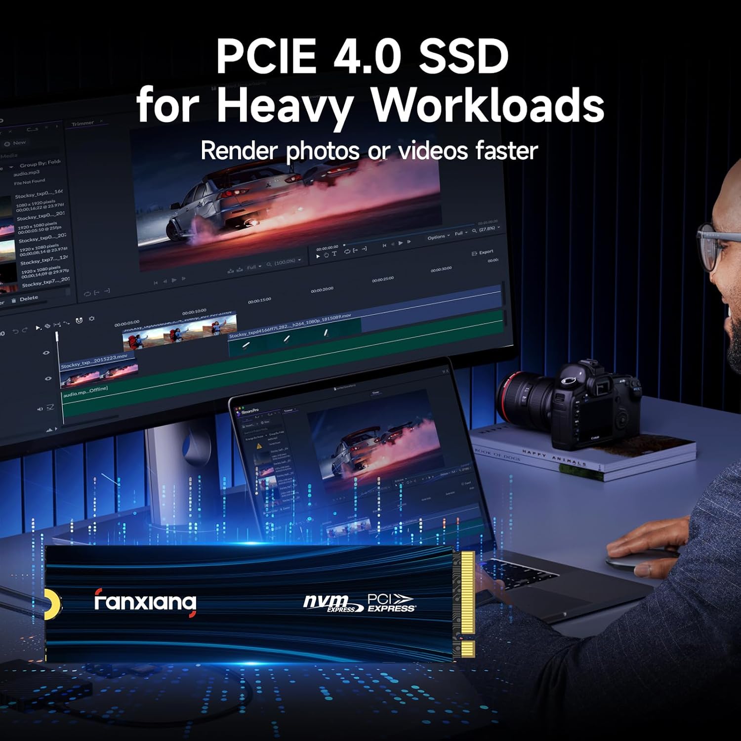 Fanxiang NVMe SSD 1TB M.2 2280 PCIe
