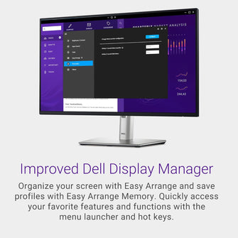 Dell P2425H 24" Full HD Monitor – 100Hz, IPS, 5ms, USB-C/HDMI/DP/VGA, 99% sRGB, Black