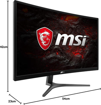 Buy MSI,MSI Optix G241VC 23.6" Curved Gaming Monitor, Full HD, 75Hz, 1ms, VA, 1800R, VGA, HDMI, AMD Free Sync - Gadcet UK | UK | London | Scotland | Wales| Near Me | Cheap | Pay In 3 | Computer Monitor Accessories