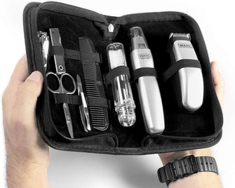 Buy Wahl,WAHL Grooming Gear Ultimate Travel Kit – Beard Trimmer, Nose Hair Trimmer & Stubble Trimmers for Men – Compact Male Grooming Set - Gadcet UK | UK | London | Scotland | Wales| Near Me | Cheap | Pay In 3 | Shaver & Trimmer