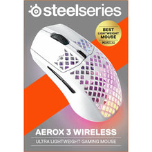 Buy SteelSeries,SteelSeries Aerox 3 Wireless RGB Gaming Mouse - Ultra-lightweight, Water-Resistant, 18K DPI Sensor - Snow - Gadcet UK | UK | London | Scotland | Wales| Near Me | Cheap | Pay In 3 | Keyboard & Mouse