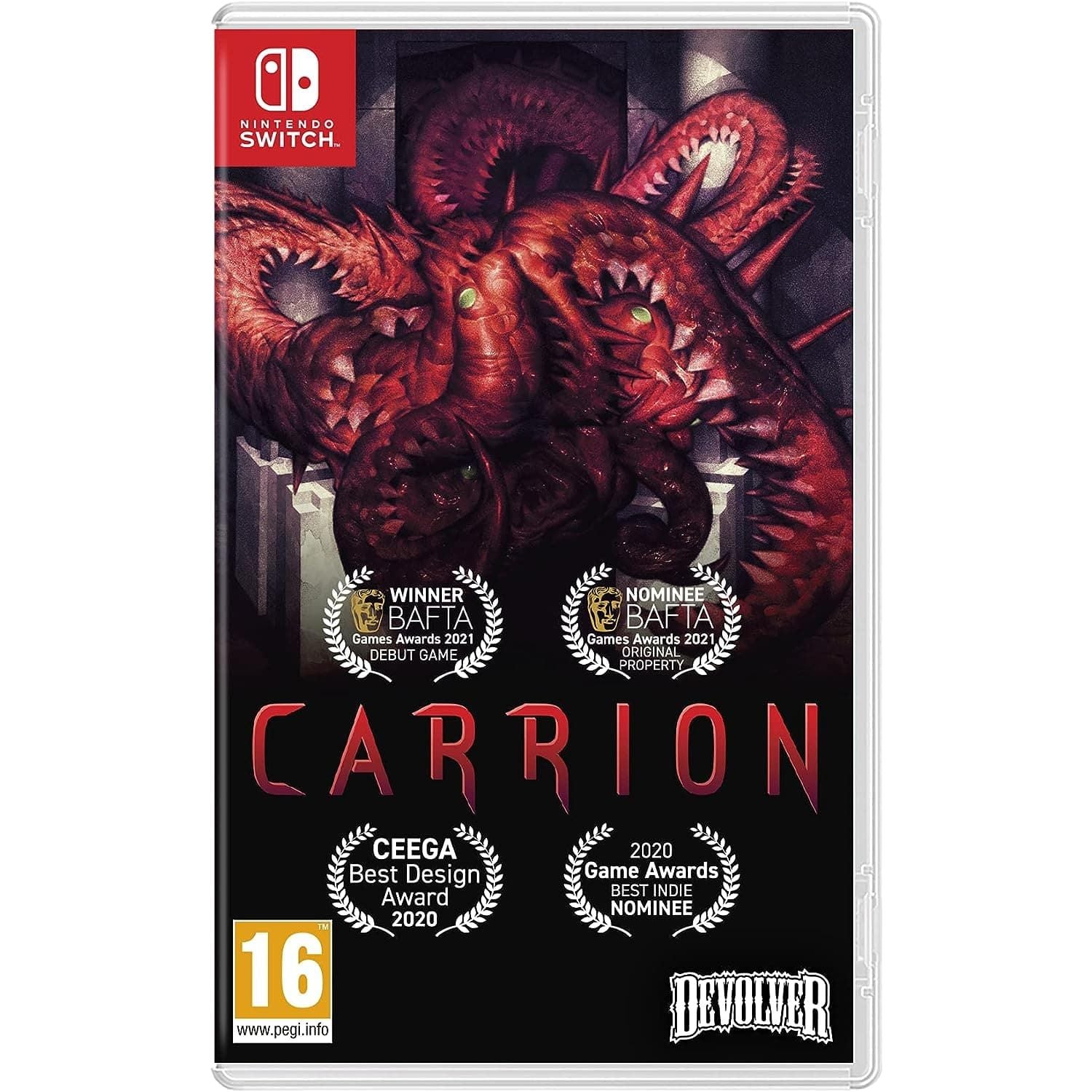 Buy Nintendo,Carrion -  Nintendo Switch - Gadcet UK | UK | London | Scotland | Wales| Ireland | Near Me | Cheap | Pay In 3 | Video Game Software
