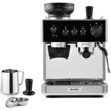 Buy Breville,Breville Barista Classic VCF186 Espresso Machine Black & Silver – Bean to Cup Coffee Maker with Integrated Grinder, Milk Frother, 15-Bar Pump & 58mm Portafilter - Gadcet UK | UK | London | Scotland | Wales| Near Me | Cheap | Pay In 3 | Coffee Makers & Espresso Machines