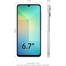 Samsung Galaxy A06 5G Dual SIM – 4GB RAM, 64GB Storage, Light Gray, Unlocked (International Model)